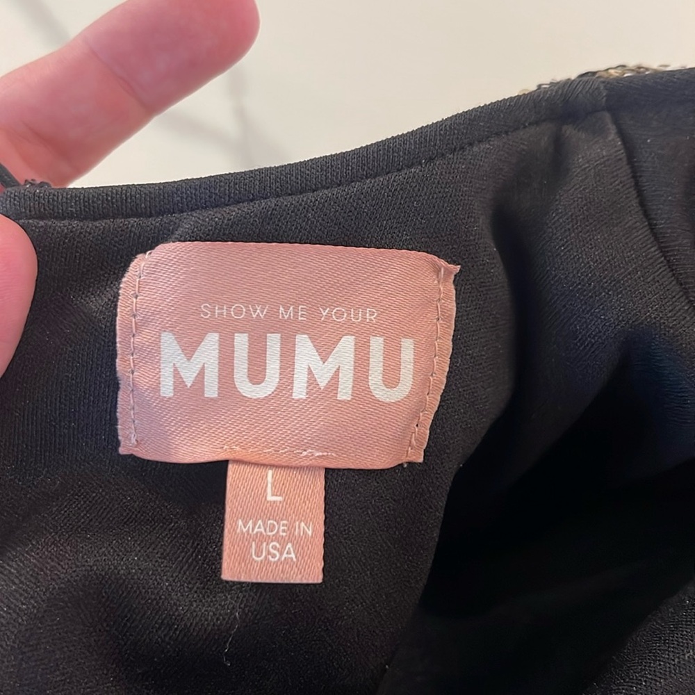 Show Me Your Mumu, disco dress. Size L - Picture 2 of 3